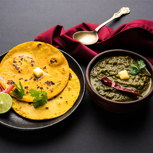 Makki Di Roti + Saag