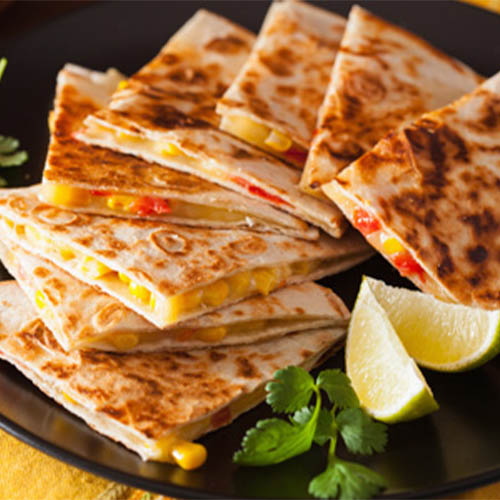 Pizza Parantha + Sauce